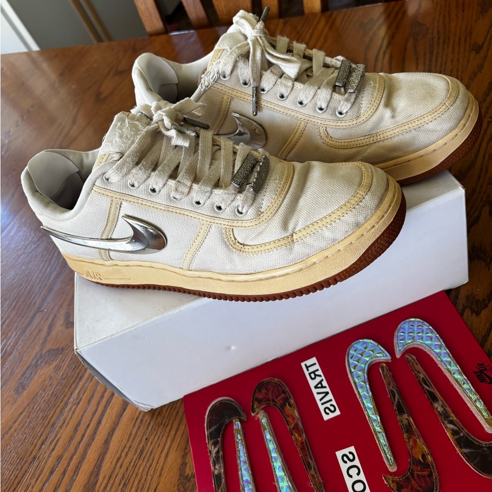 Nike Air Force 1 x Travis Scott Sail 2018 Size 11